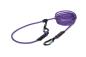 Preview: easy-long Hundeleine TWIST mini Ø6mm - 2m - lila